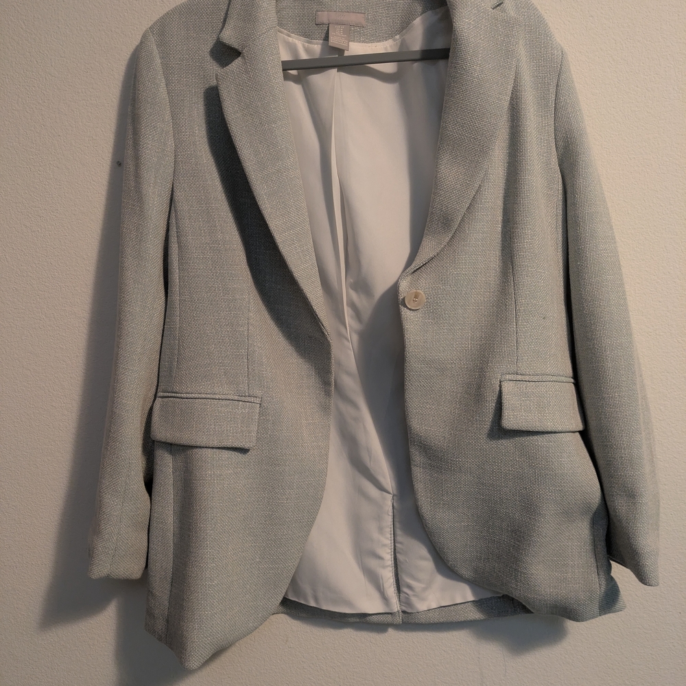 H&M Light Gray Women's Blazer